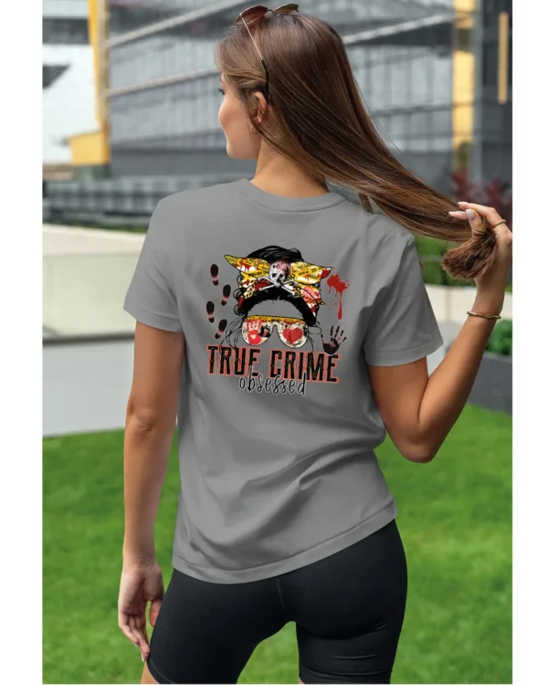 Koszulka True Crime <br>Mroczna fascynacja - Unisex, dla niej