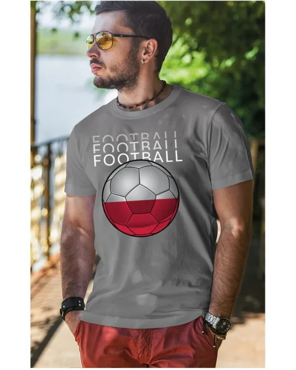 Koszulka Football <br>Miłość do gry - Unisex, dla niego