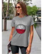 Koszulka Football <br>Miłość do gry - Unisex, dla niej