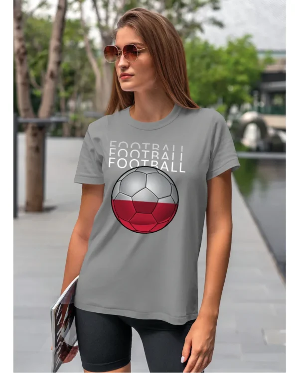 Koszulka Football <br>Miłość do gry - Unisex, dla niej