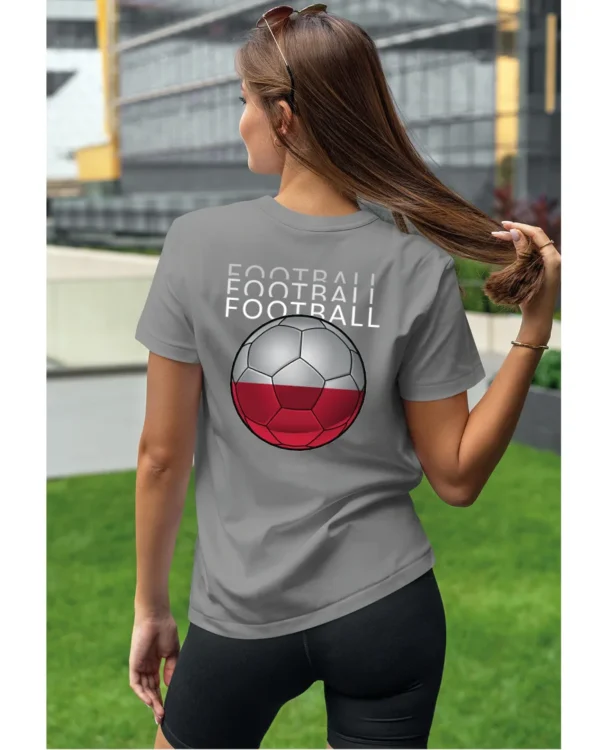 Koszulka Football <br>Miłość do gry - Unisex, dla niej