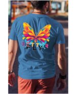 Koszulka unisex motyl “Better fly”, dla niego – wybierz kolor!
