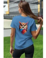 Koszulka unisex "Sowa", dla niej – wybierz kolor!