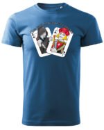 Koszulka unisex napis “God save me from false friends”, dla niej – wybierz kolor!