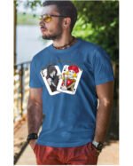 Koszulka unisex napis “God save me from false friends”, dla niego – wybierz kolor!