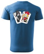 Koszulka unisex napis “God save me from false friends”, dla niej – wybierz kolor!