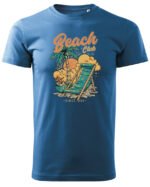 Koszulka unisex wypoczynek na plaży “Beach club”, dla niego – wybierz kolor!
