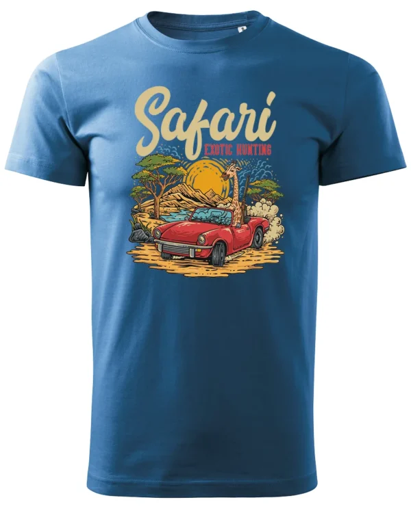 Koszulka unisex "Przygoda w safari", dla niej – wybierz kolor!