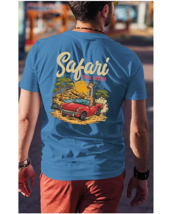 Koszulka unisex "Przygoda w safari", dla niego – wybierz kolor!