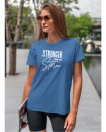 Koszulka Silniejsza niż burza - edycja White UNISEX
