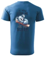 Koszulka Śpiąca koala, "Let me sleep" - Unisex