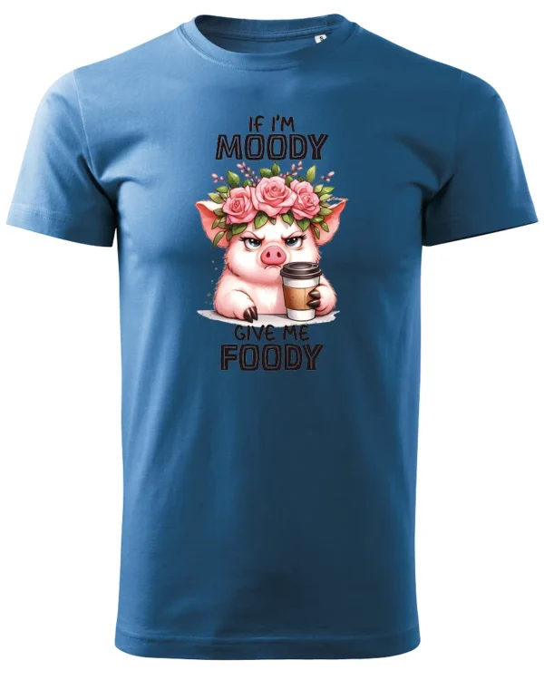 Koszulka Gdy mam humorki, daj mi jedzonko - Unisex