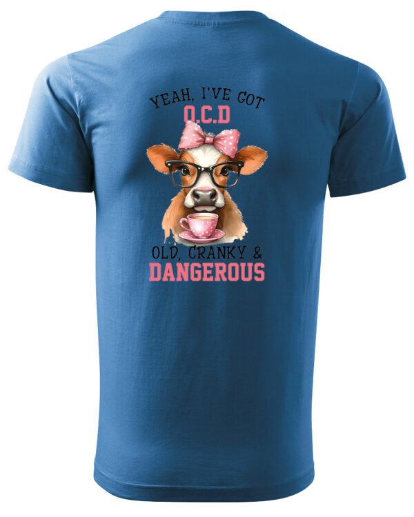 Koszulka OCD Old, Cranky and Dangerous! UNISEX