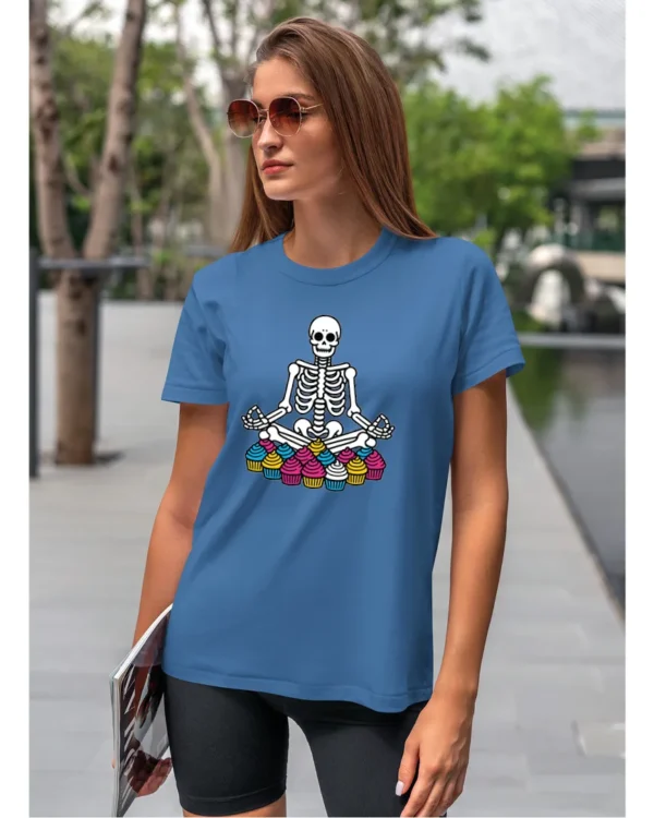 Koszulka Szkielet medytujący UNISEX