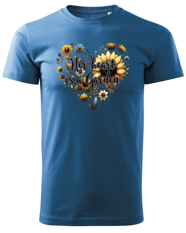 Koszulka Her heart is a garden UNISEX