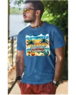 Koszulka Plażowy luz <br>idealna na letnie dni - Unisex, dla niego