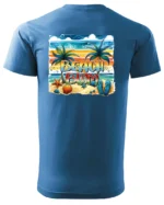 Koszulka Plażowy luz <br>idealna na letnie dni - Unisex, dla niego