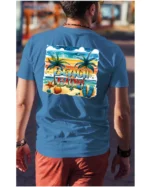Koszulka Plażowy luz <br>idealna na letnie dni - Unisex, dla niego