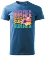 Koszulka Lato pełne smaku <br>delektuj się słodkimi chwilami - Unisex, dla niego