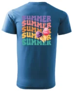 Koszulka Lato pełne smaku <br>delektuj się słodkimi chwilami - Unisex, dla niego