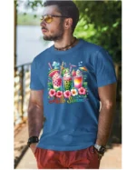 Koszulka Witaj Lato! <br>ciesz się owocowymi smakami - Unisex, dla niego