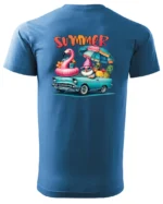 Koszulka Lato pełne radości <br>wyrusz w podróż do przygód - Unisex, dla niego