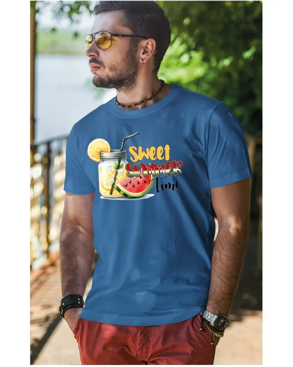 Koszulka Lato pełne słodyczy <br>ciesz się owocowymi orzeźwieniami - Unisex, dla niego