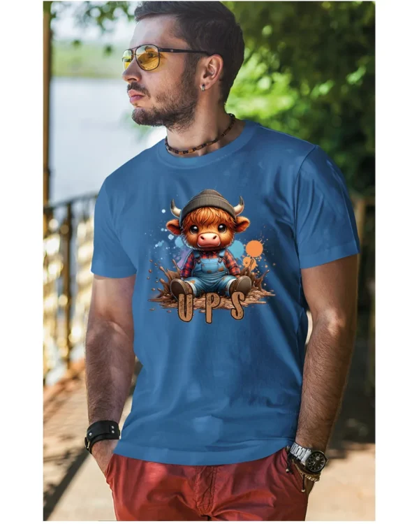 Koszulka Mówiłem, że to nie ja! <br>urocza krówka w akcji - Unisex, dla niego