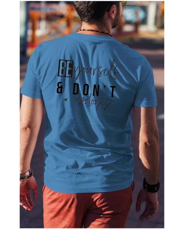 Koszulka Bądź sobą i nie przepraszaj <br>wyrażaj swoją indywidualność - Unisex, dla niego
