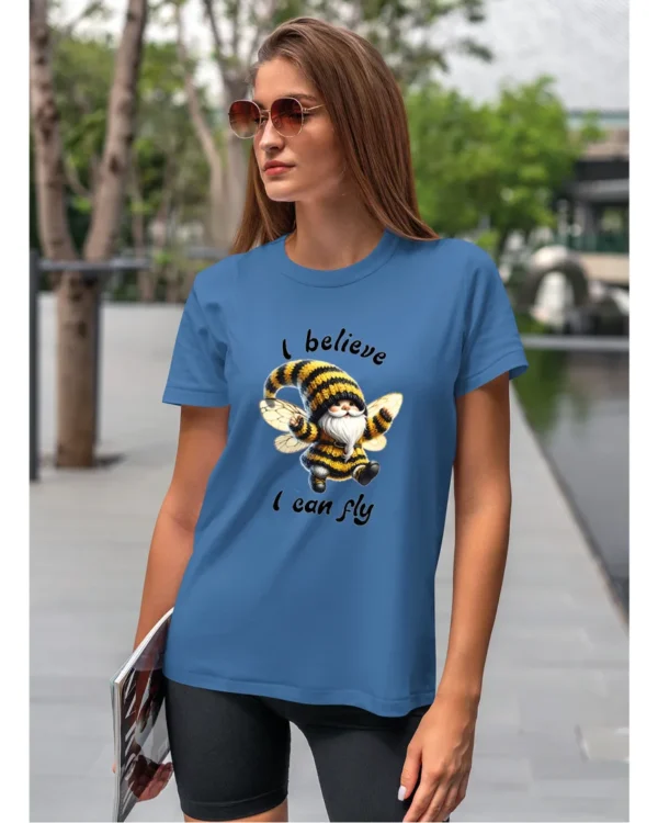 Koszulka Wierzę, że mogę latać <br>spełniaj swoje marzenia - Unisex, dla niej