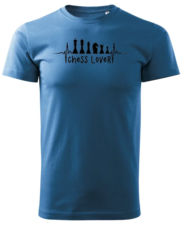 Koszulka Miłośnik szachów <br>bądź królem planszy - Unisex, dla niego