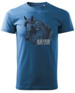 Koszulka Miłość do koni, bliska więź - Unisex
