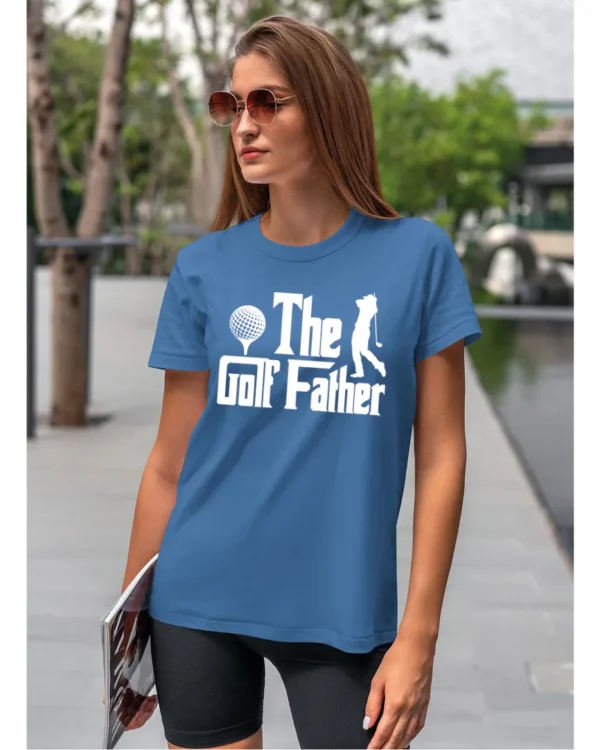 Koszulka The Golf Father, mistrz gry w golfa – Unisex
