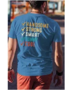Koszulka Handsome, Smart, Funny wybierz swoje atuty – Unisex