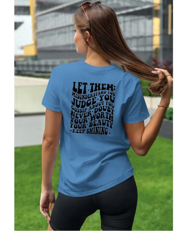 Koszulka Blask i siła, „Nigdy nie wątp w siebie” – edycja Midnight, Unisex