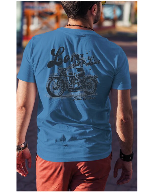 Koszulka Jazda, wolność, niezależność, „Long Live Rad Babes” – edycja Midnight, Unisex