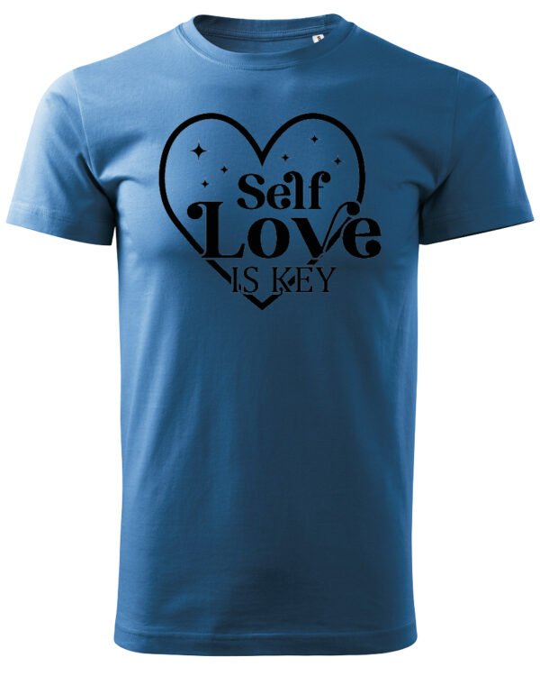 Koszulka Self love is key, miłość do siebie to podstawa – Unisex