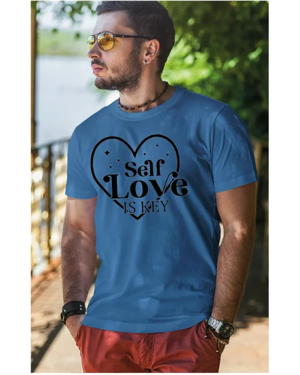 Koszulka Self love is key, miłość do siebie to podstawa – Unisex