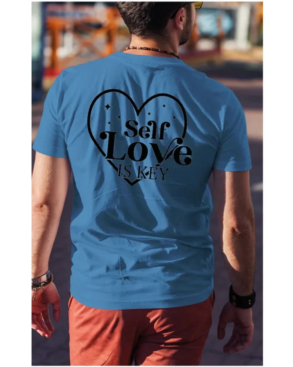 Koszulka Self love is key, miłość do siebie to podstawa – Unisex