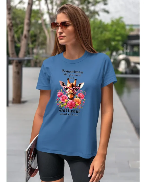 Koszulka Odkryj nowe spojrzenie, „Sometimes all you need is a different point of view” – Unisex