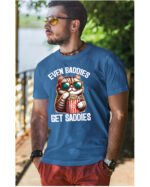 Koszulka Słodki Kot <br>Nawet twardziele mają chwile słabości - Unisex, dla niego