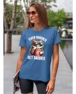 Koszulka Słodki Kot <br>Nawet twardziele mają chwile słabości - Unisex, dla niej