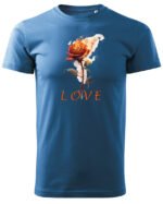 Koszulka Burn in Love <br>Romantyczny płomień - Unisex, dla niego