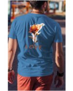 Koszulka Burn in Love <br>Romantyczny płomień - Unisex, dla niego