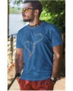 Koszulka Rytm Miłości <br>Muzyczne Serce - Unisex, dla niego