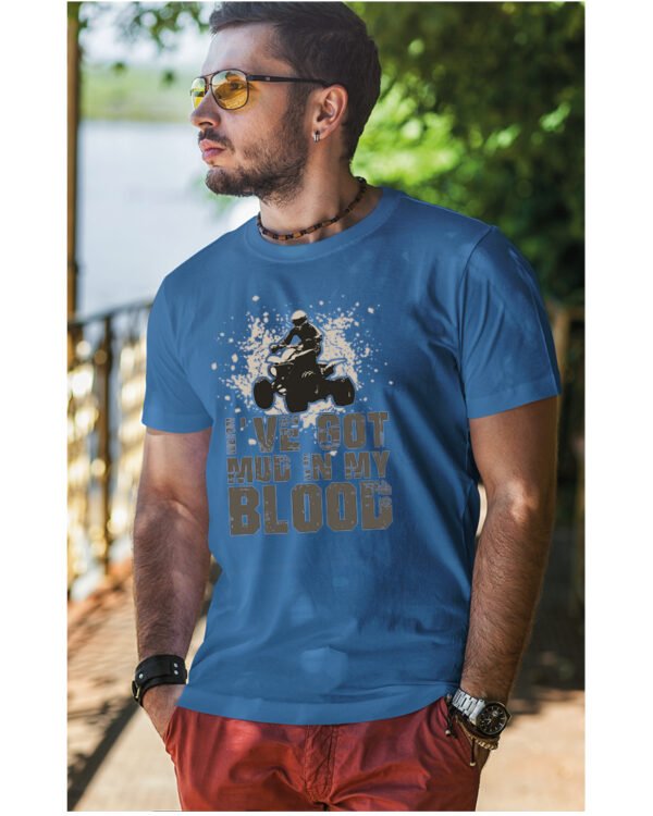 Koszulka I've got mud in my Blood <br>Styl Off-Road - Unisex, dla niego