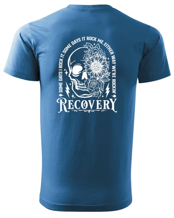 Koszulka Recovery <br>Rock'n'rollowy powrót - Unisex, dla niej, edycja White