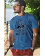 Koszulka Recovery <br>Rock'n'rollowy powrót - Unisex, dla niego, edycja Midnight