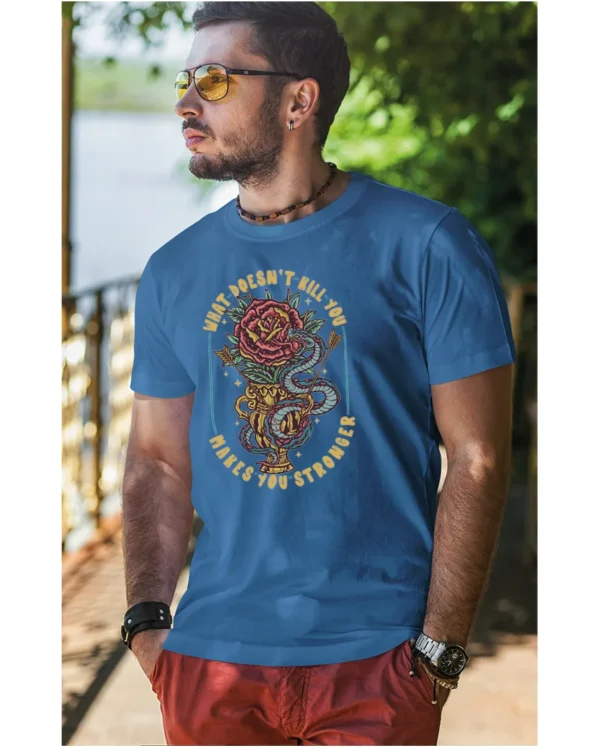 Koszulka What doesn't kill you <br>Makes you stronger - Unisex, dla niego