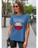 Koszulka Football <br>Miłość do gry - Unisex, dla niej